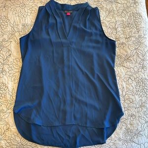 Vince Camuto Size S Blouse Dark Blue